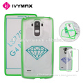 Transparent TPU cell phone case for LG G4 NOTE flexible case for LS770